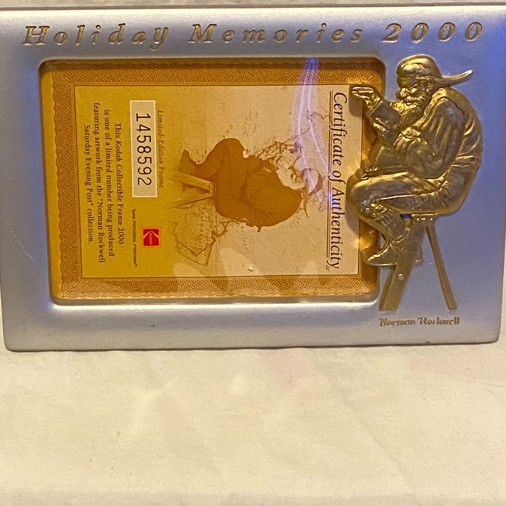Kodak Collectible Holiday Memories Picture frame w
